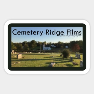 Cemetery Ridge Films Sticker